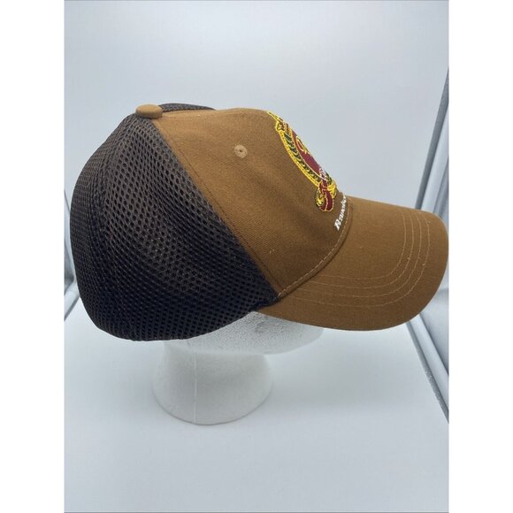 DBL Cigars by Francisco Almonte Brown Hat Cap Adjustable Strap-back Mesh-back - Picture 3 of 8